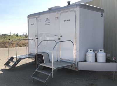 2 Stall Shower Trailer